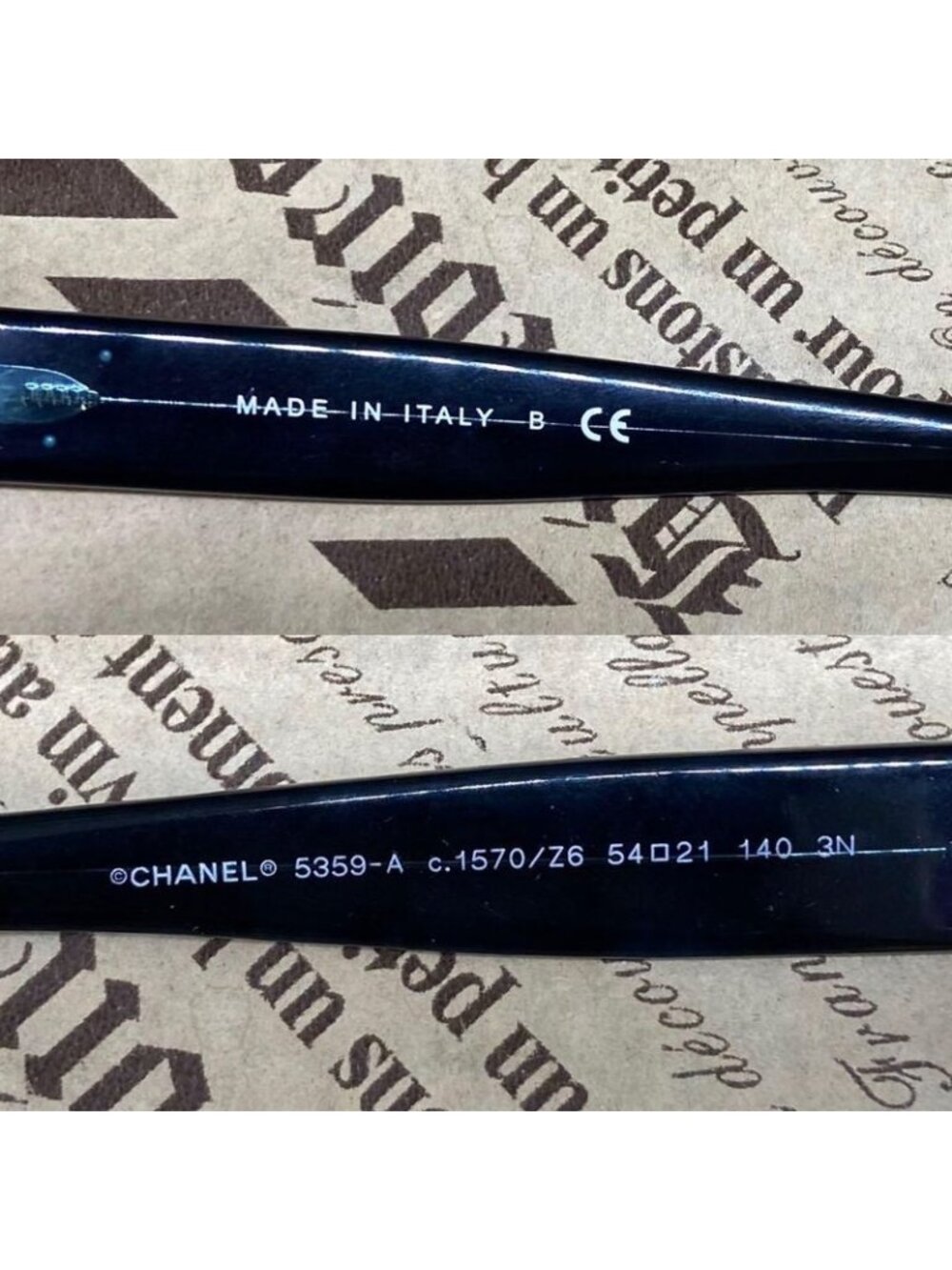 Chanel Sunglasses Prescription Frame Polarized UV CC Logo Eyewear - Picture 4 of 10